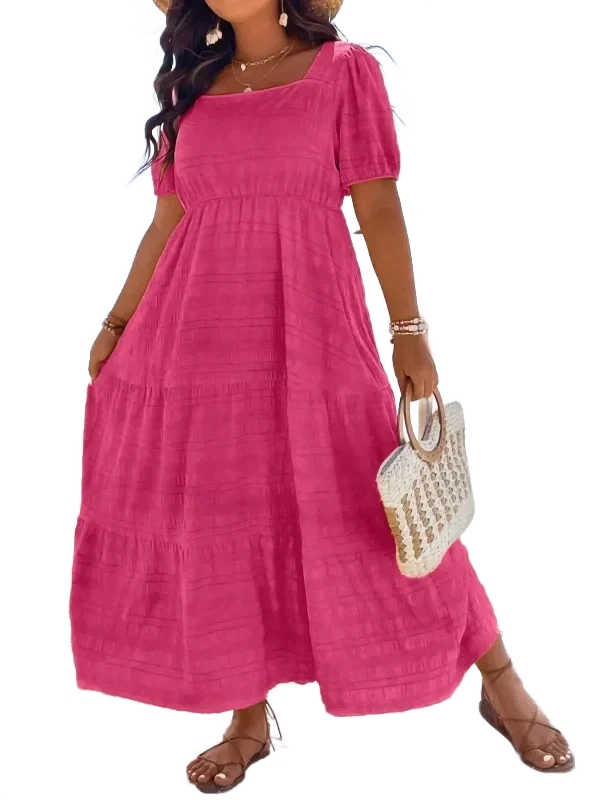 Amar™ Elisheva - שמלת מקסי משוחררת