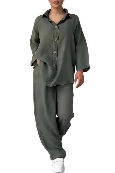 Amar™ Ravit - סט כותנה לין נושם