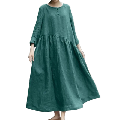 Amar Liora - שמלת מקסי כותנה פשתן נושמת