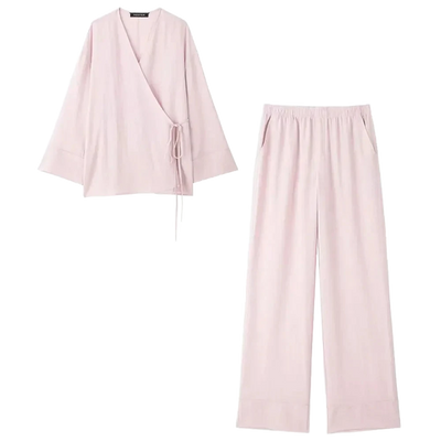 Amar™ Zimra - סט פיג'מת וינטג' לנשים