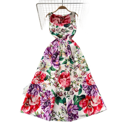 Amar™ Zemira - שמלת נשף מודפסת יוקרתית