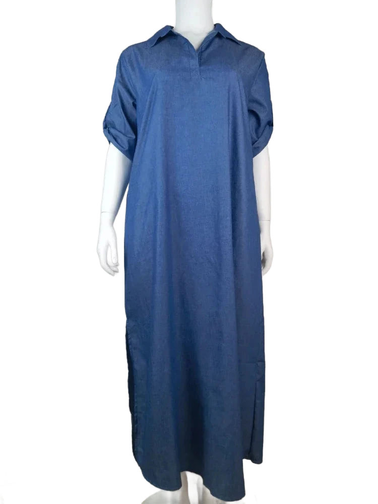 Amar™ Anat - שמלת ג’ינס אלגנטית וקלילה