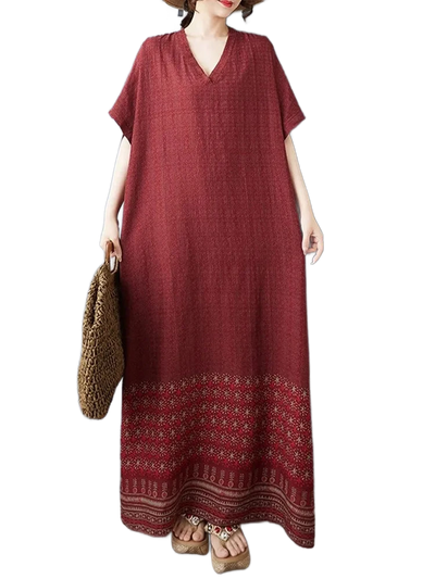 Amar™ Ziva - שמלת מקסי קיצית אלגנטית