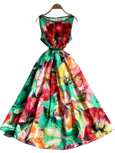 Amar™ Liron - שמלת מקסי קיצית אלגנטית