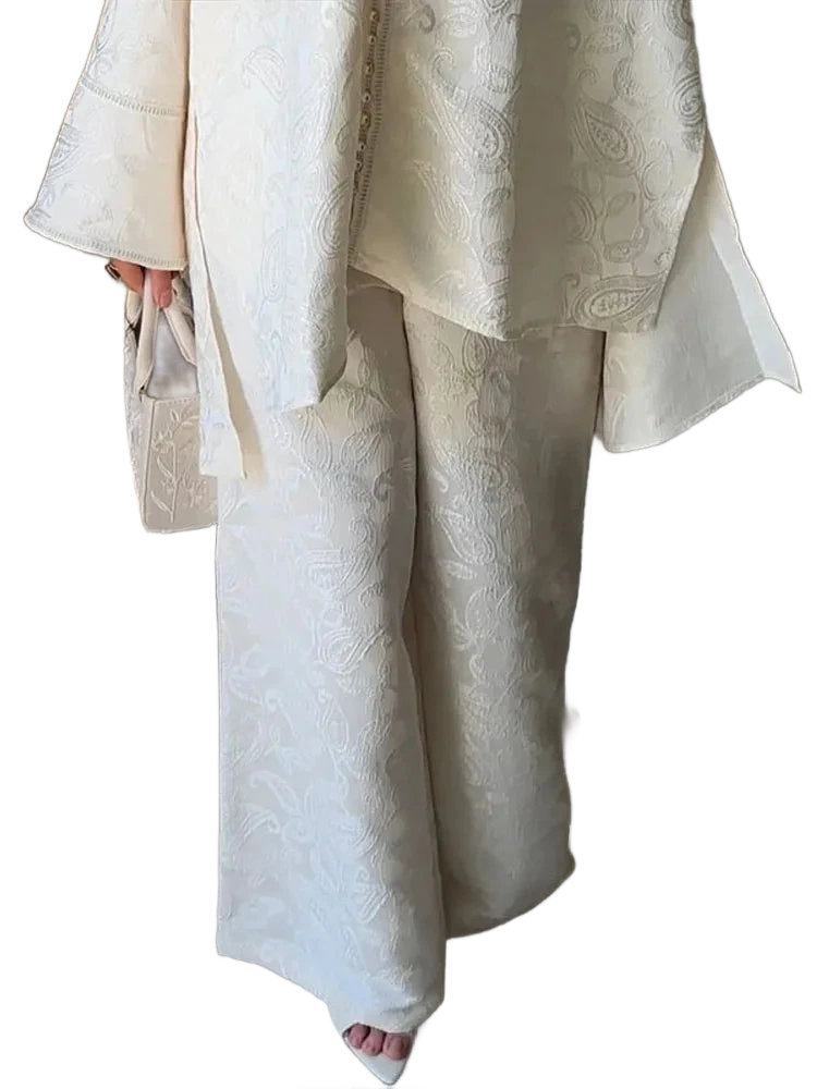 Amar™ Rinat - סט חליפת ג'קארד לנשים