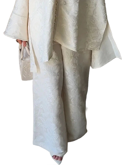 Amar™ Rinat - סט חליפת ג'קארד לנשים