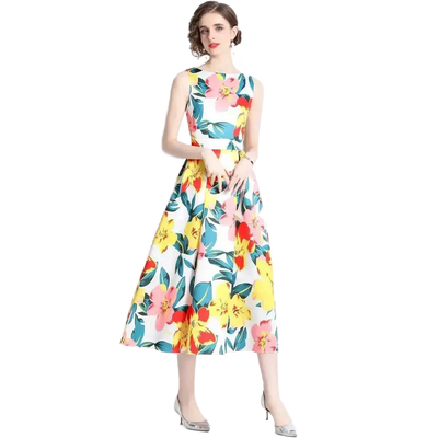 Amar™ Meital - שמלת קיץ פרחונית עוצרת נשימה