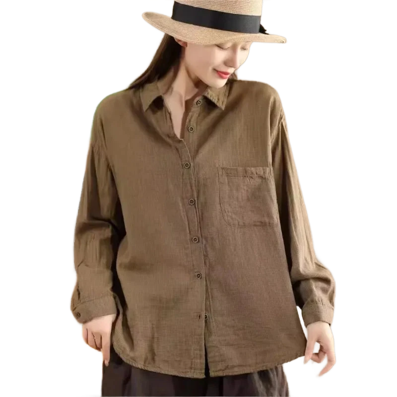 Amar™ Maya - חולצת וינטג' ארוכה