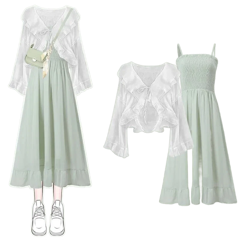 Amar™ Maya - סט תלת-חלקי נוח ורך עם שרוולים ארוכים