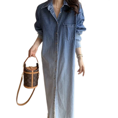 Amar Smadar - שמלת ג'ינס יוקרתית ונשית