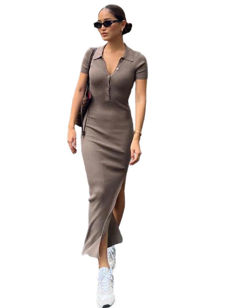 Amar™ Rotem - שמלת מקסי אלגנטית לנשים