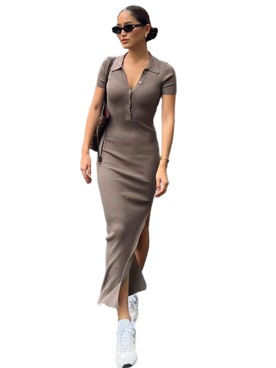 Amar™ Rotem - שמלת מקסי אלגנטית לנשים