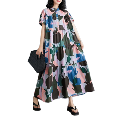 Amar™ Atara - שמלת בוהו שיק קייצית ורחבה