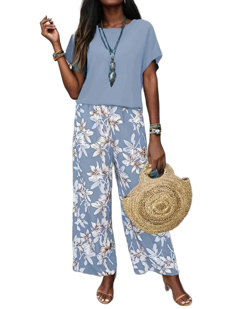 Amar™ Orly – סט פרחוני בסגנון סטריטווייר