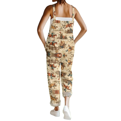 Amar Ronit - אוברול פרחוני בוהו שיק לנשים