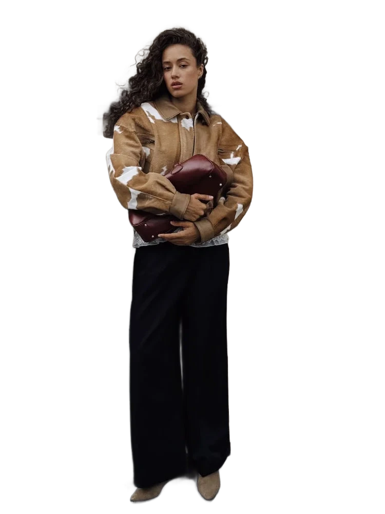 Amar™ Varda - סט 2 חלקים מעור מודפס