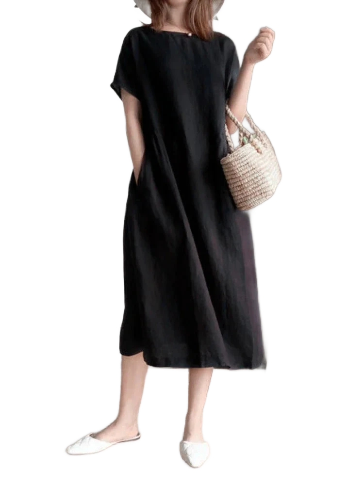 Amar Eliana - שמלת קיץ אלגנטית ומשוחררת