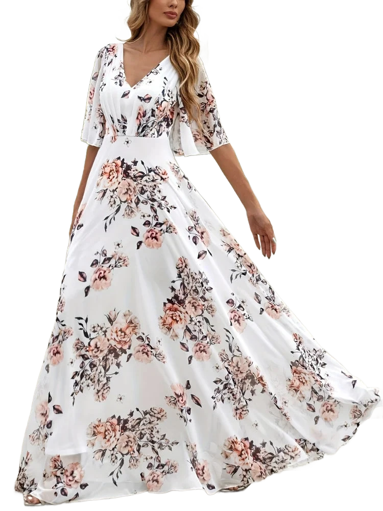 Amar™ Naama - שמלות קיץ בצווארון V