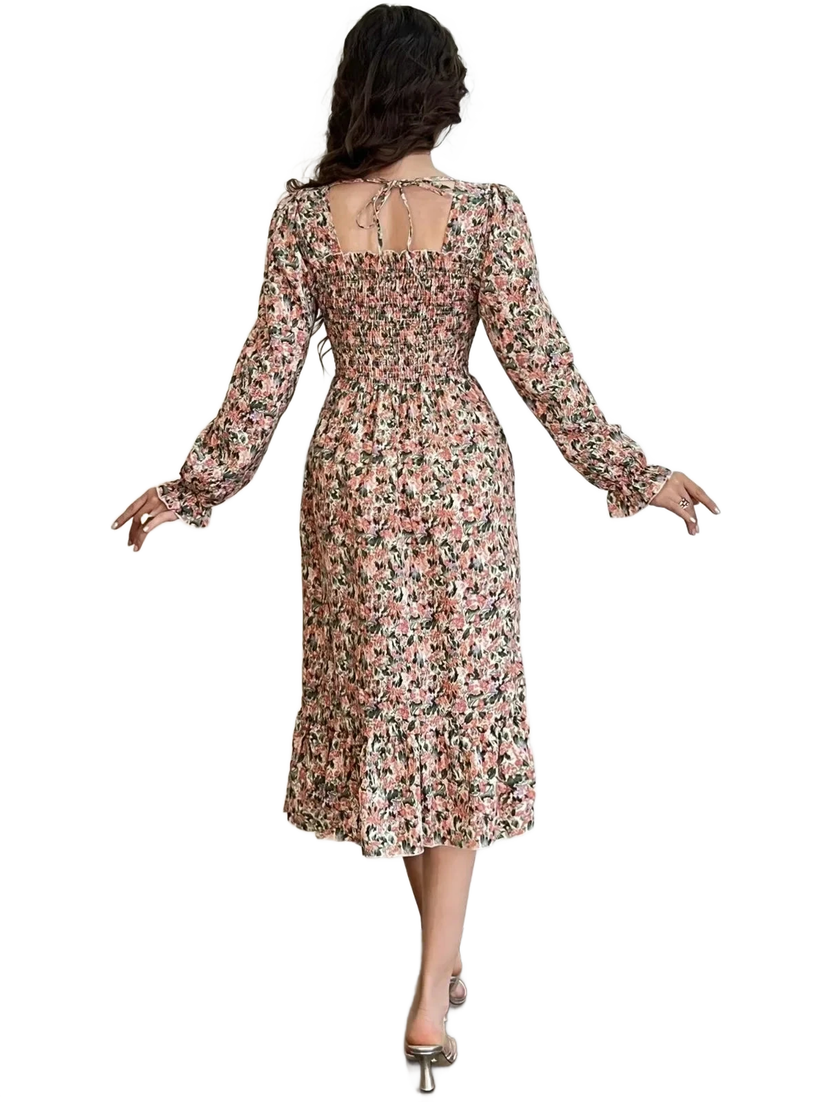 Amar™ Hodaya - שמלת מוסלין פרחונית לנשים