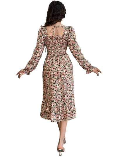 Amar™ Hodaya - שמלת מוסלין פרחונית לנשים