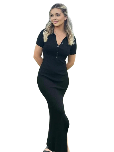 Amar™ Rotem - שמלת מקסי אלגנטית לנשים