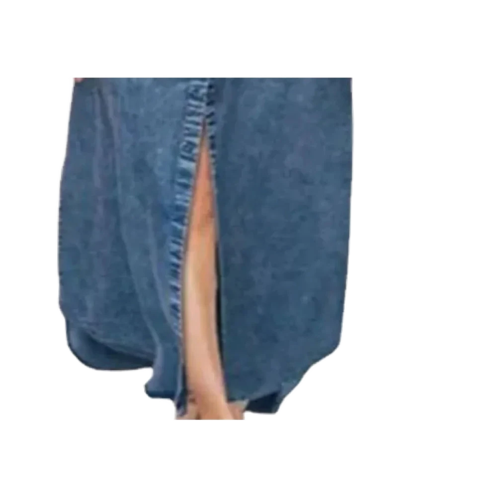 Amar Ronit - שמלת ג'ינס אלגנטית מחמיאה