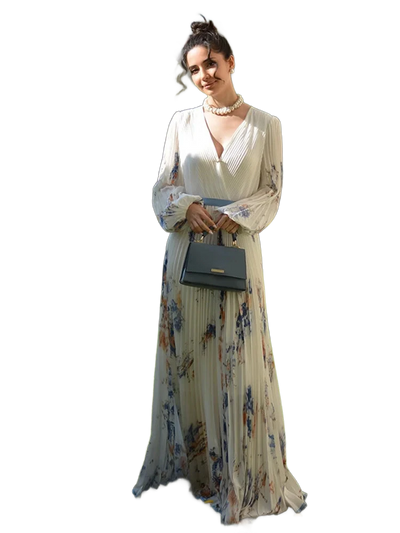 Amar™ Lila - שמלות מקסי בדי פרחים בוהו