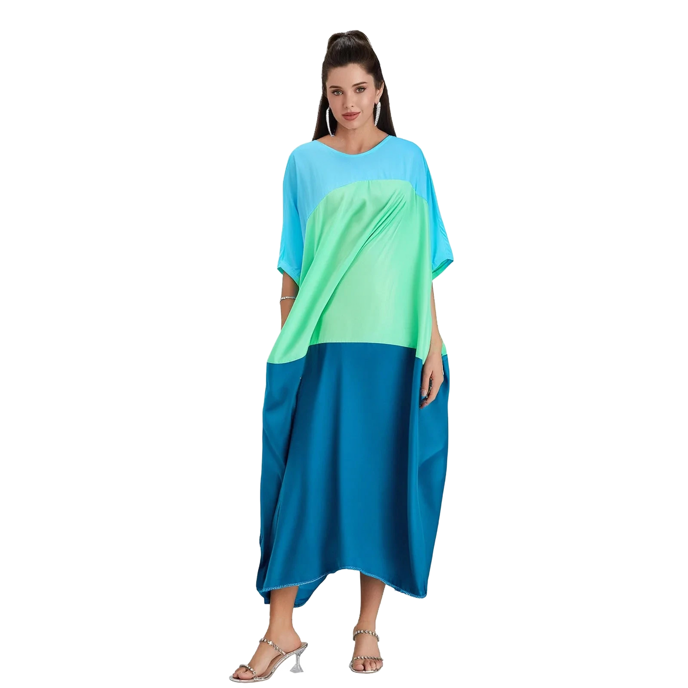 Amar™ Miriam - שמלת מקסי אלגנטית עם כיסים