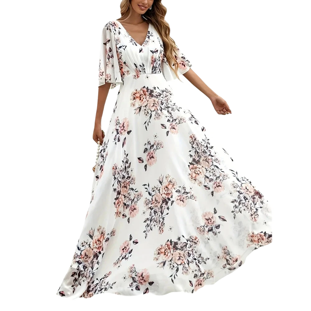 Amar™ Naama - שמלות קיץ בצווארון V