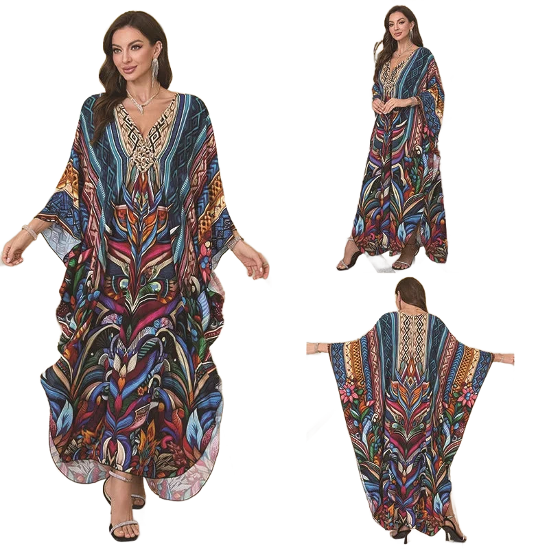 Amar™ Hila - שמלות קאפטן מקסי