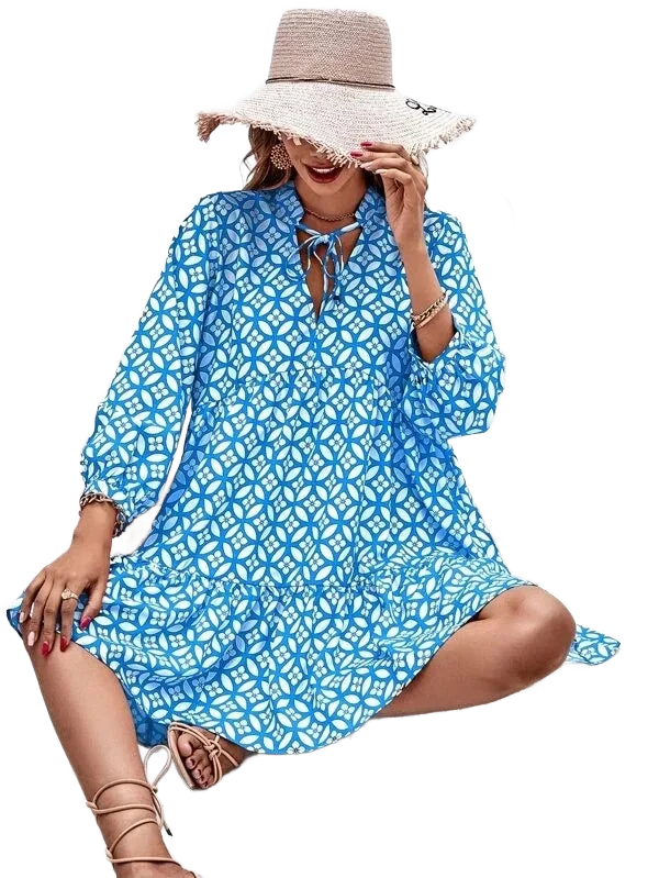 Amar™ Naama - שמלת פרחים בוהו