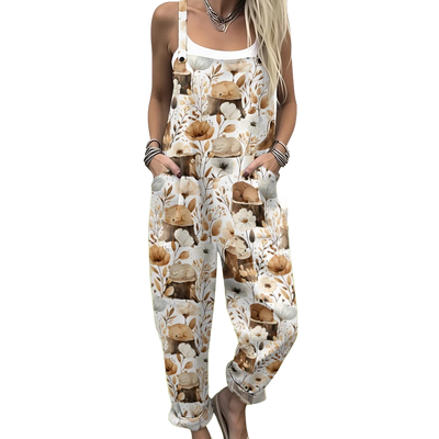 Amar Ronit - אוברול פרחוני בוהו שיק לנשים