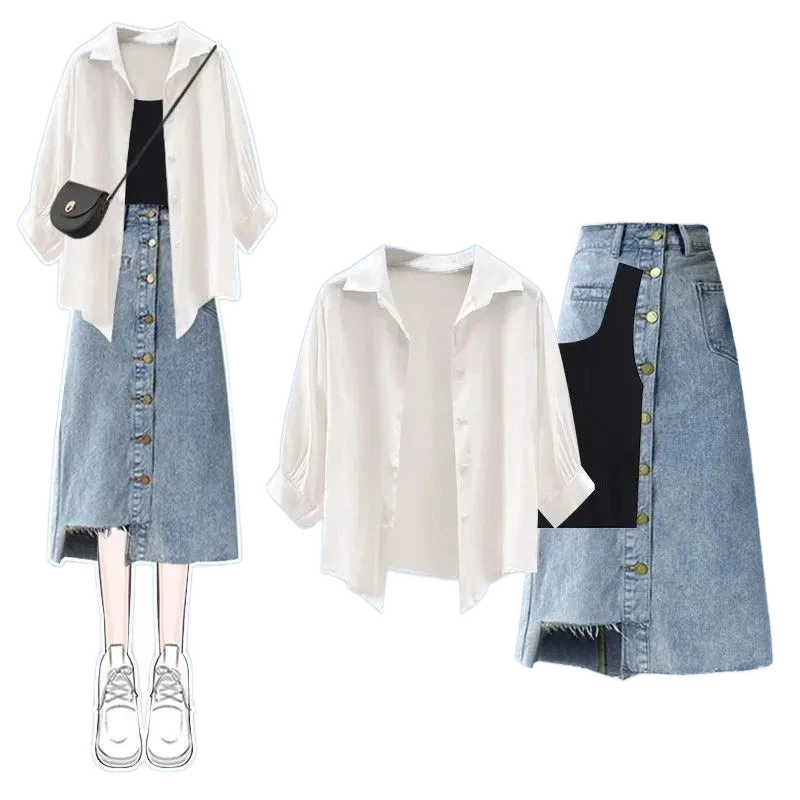 Amar™ Hadar - סט תלת-חלקי נוח ורך עם שרוולים ארוכים