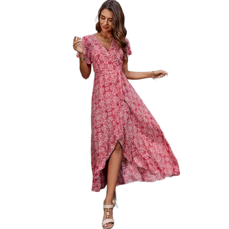 Amar™ Pnina - שמל̇ת קיץ אלגנטית עם מחשוף V