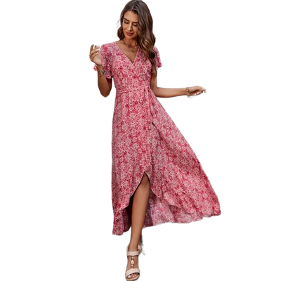 Amar™ Pnina - שמל̇ת קיץ אלגנטית עם מחשוף V