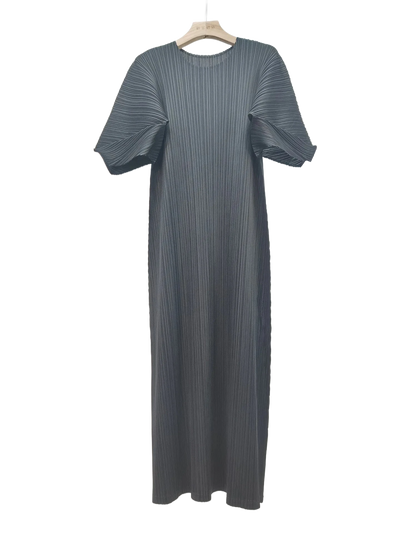 Amar™ Yael - שמלת מקסי עם צווארון עגול