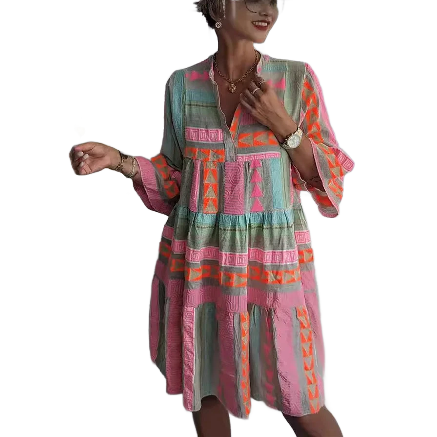 Amar™ Nitza - שמלת מיני עם פרטים קפלים