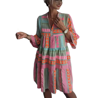 Amar™ Nitza - שמלת מיני עם פרטים קפלים