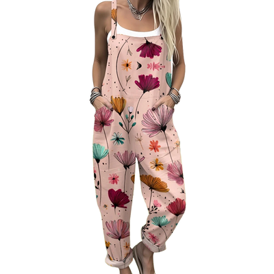 Amar Atara - אוברול פרחוני צבעוני וכובש