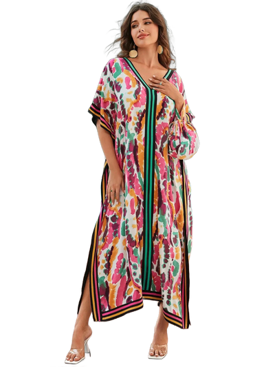 Amar™ Maya - שמלת קאפטן לנשים במידות גדולות