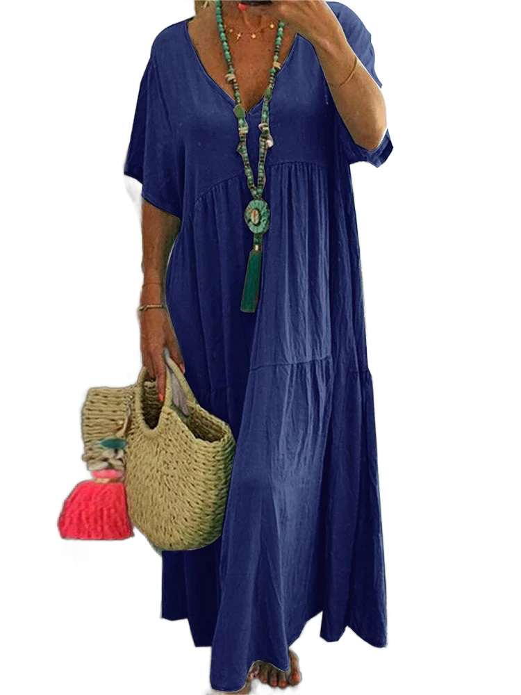 Amar™ Eden - שמלת מידי פליסה