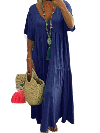 Amar™ Eden - שמלת מידי פליסה