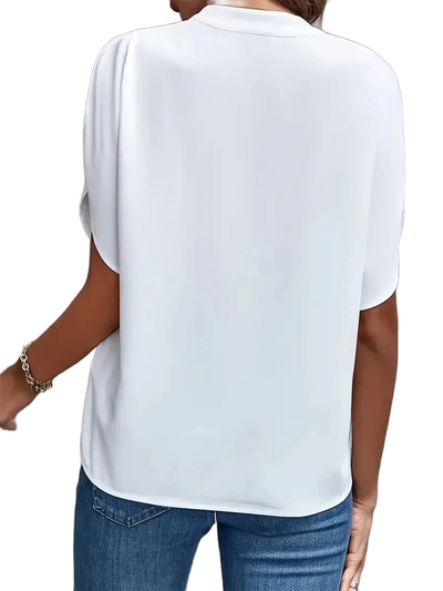 Amar™ Rotem - חולצת וי מחמיאה ומשוחררת