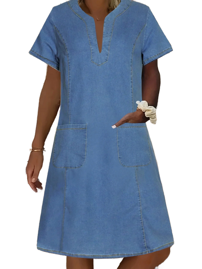 Amar Eden - שמלת ג'ינס וינטג' קייצית