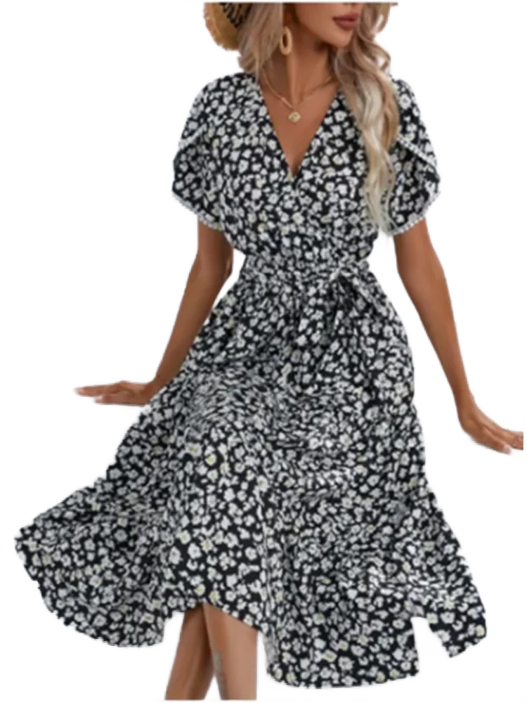 Amar™ Galit - שמלת בוהו פרחונית