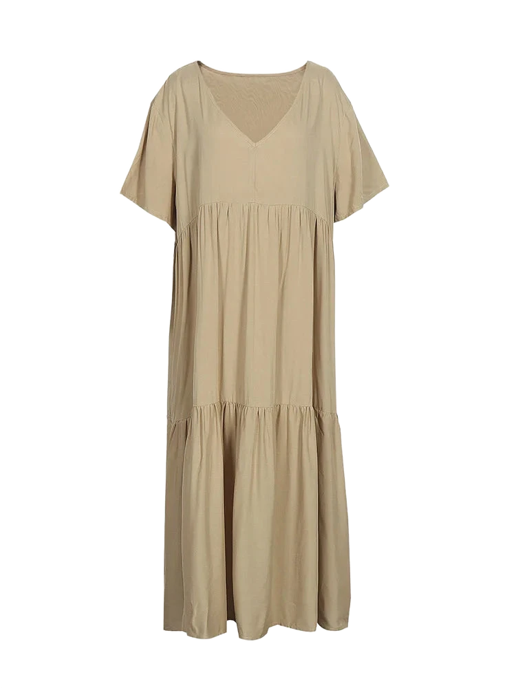 Amar™ Eden - שמלת מידי פליסה