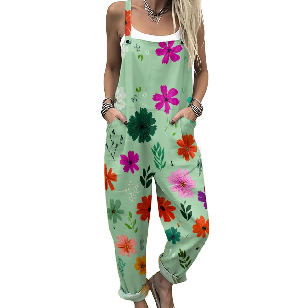 Amar Atara - אוברול פרחוני צבעוני וכובש