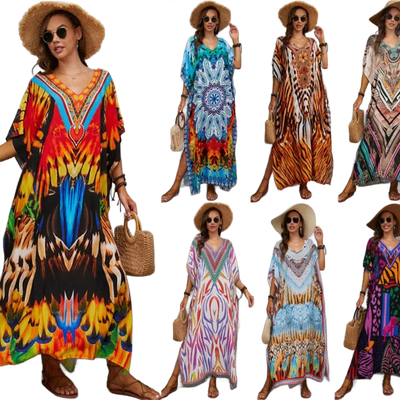 Amar™ Adi - שמלת כיסוי מקסימום חוף בוהו