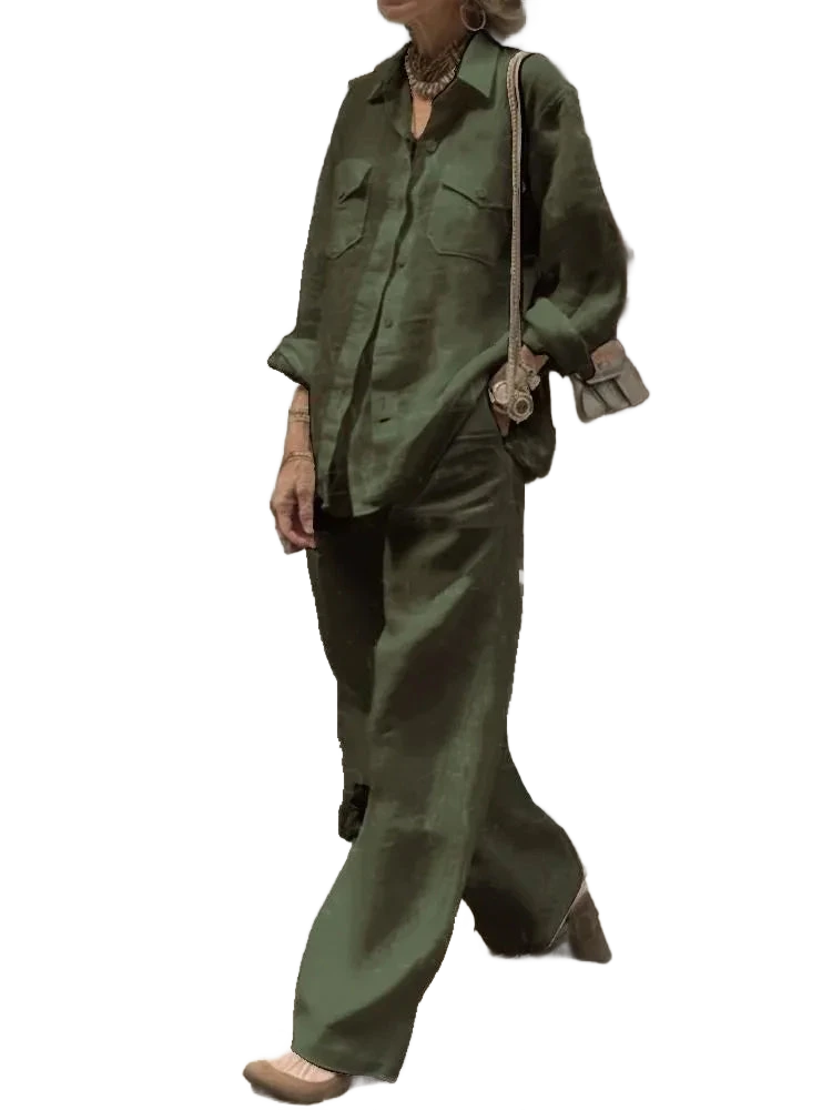 Amar™ Rina - סט פשתן נשים