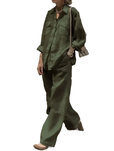 Amar™ Rina - סט פשתן נשים